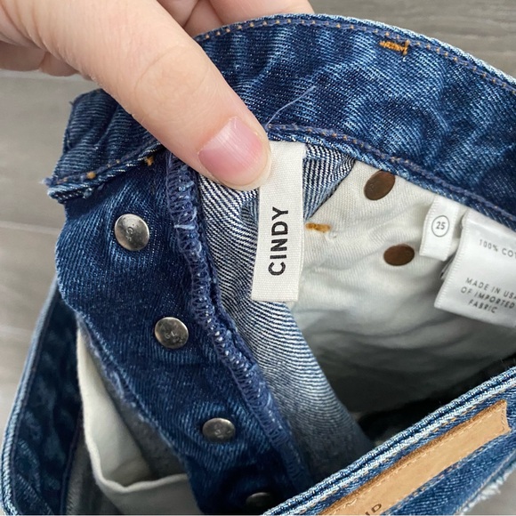 GRLFRND Cindy Button Fly High Rise Shorts - Picture 8 of 8